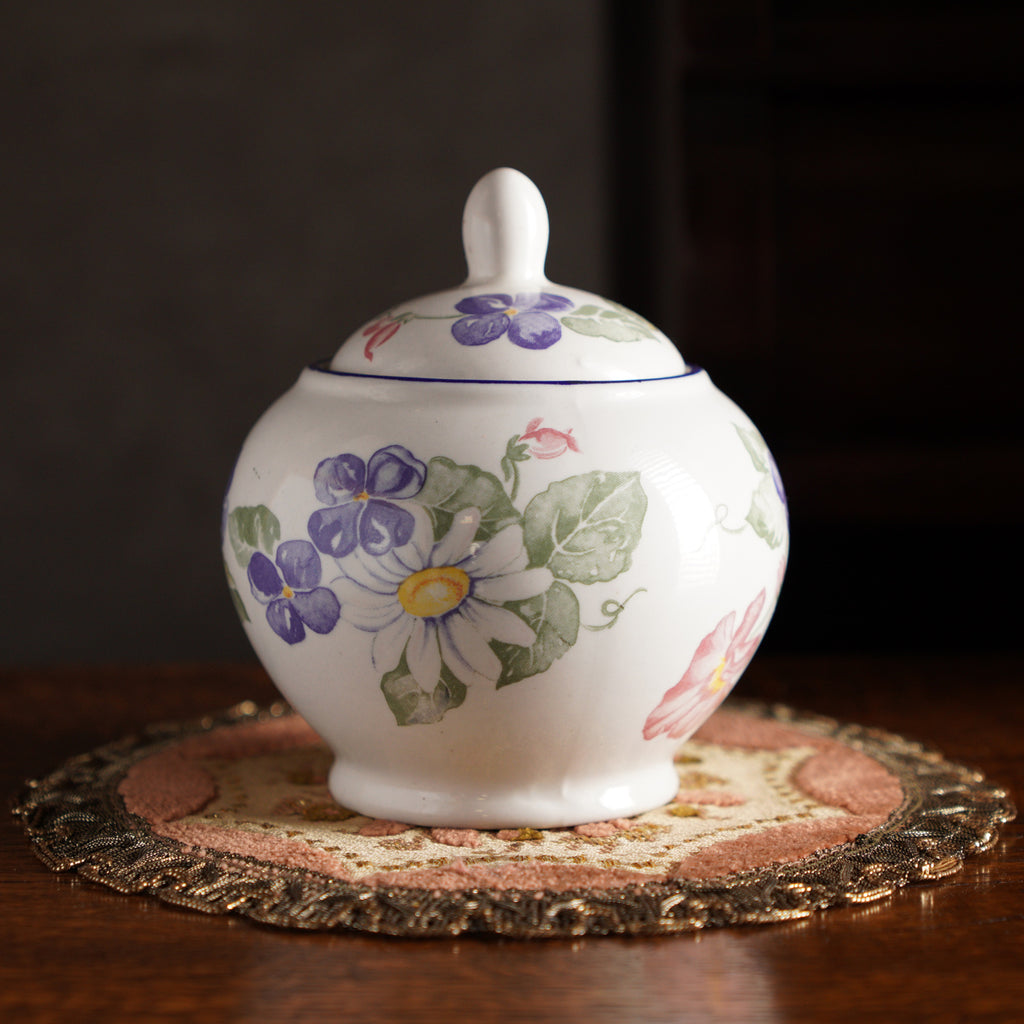 英國Staffordshire "Moselle"系列糖罐