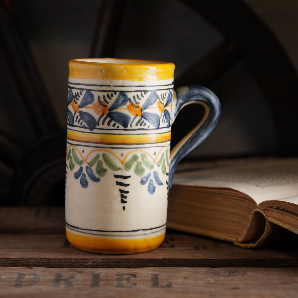 墨西哥傳統Mave Talavera風格手工馬克杯