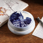 荷蘭Delft Blue風格哈林根市政廳飾品盒/奶油盅