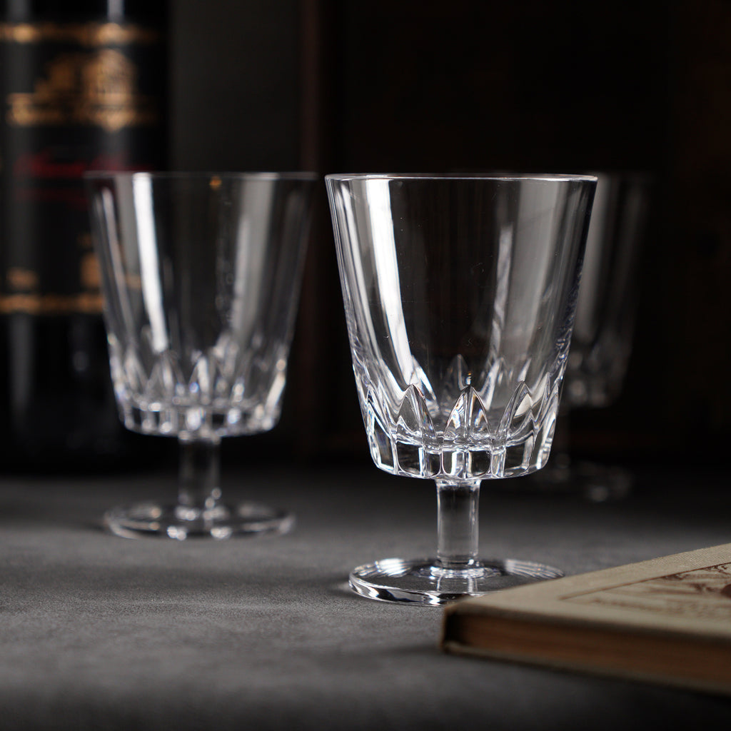 法國Cristal d'Arques "Pompadour"系列水晶雪酪甜品杯