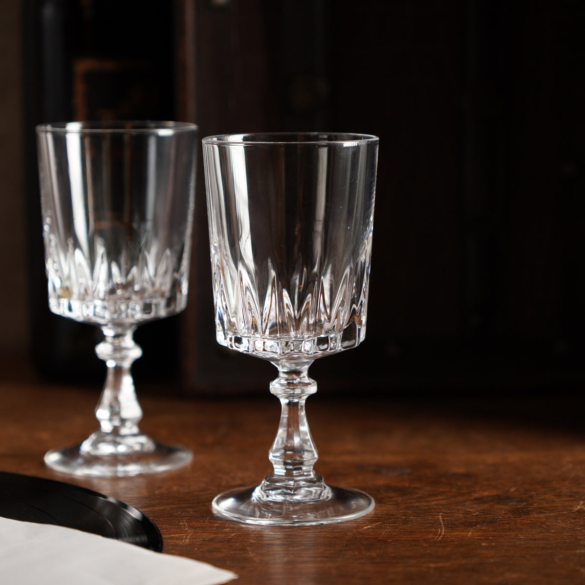法國Cristal d'Arques "Louvre"系列水晶酒杯