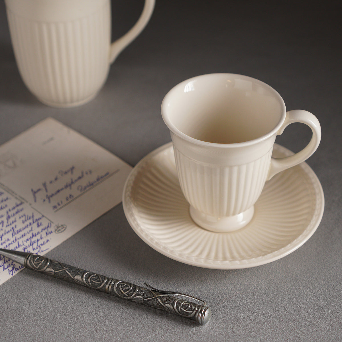 英國Wedgwood經典"Edme"系列咖啡杯組