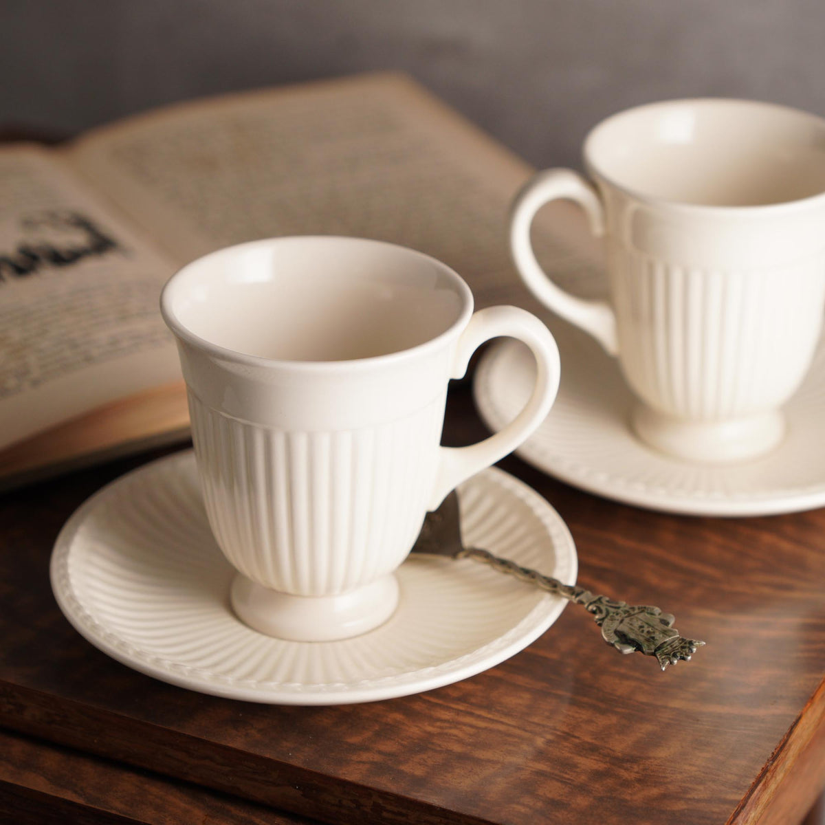 英國Wedgwood經典"Edme"系列咖啡杯組
