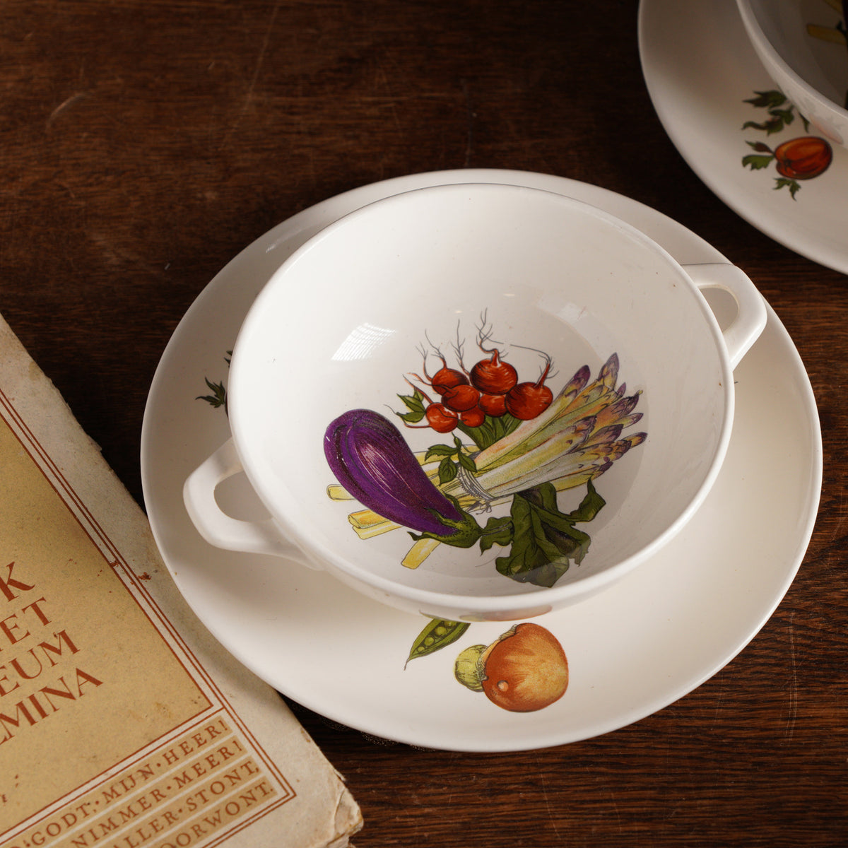 1960德國唯寶Villeroy & Boch蔬菜系列湯碗組