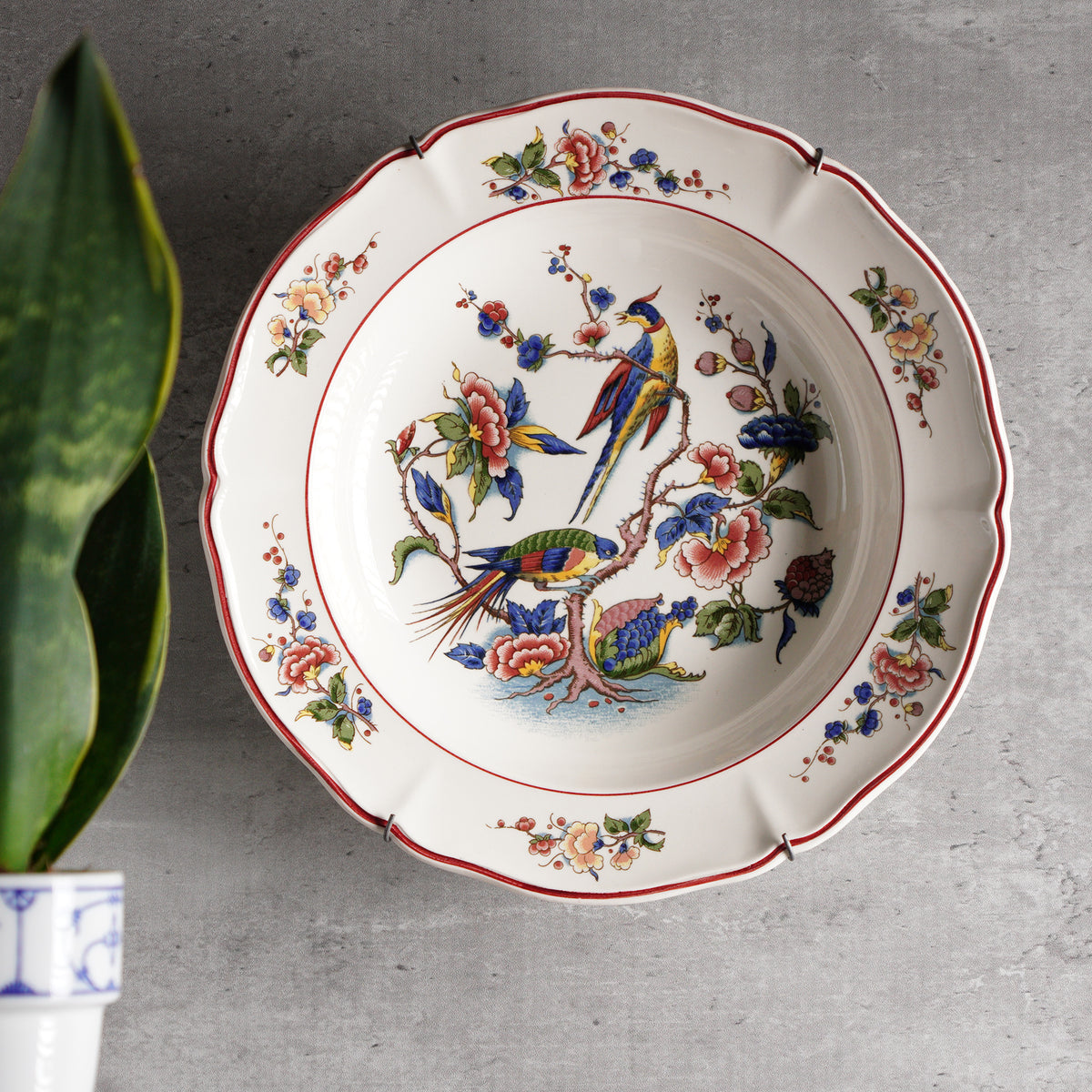 德國Villeroy & Boch"天堂鳥"系列掛盤