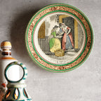 英國Adams Pottery"倫敦的呼喊"古董展示掛盤