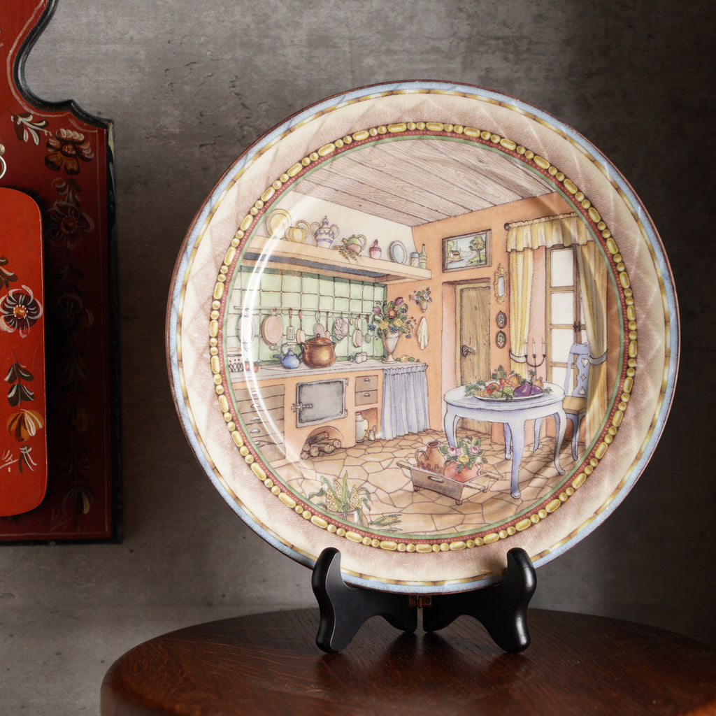 1980葡萄牙Porcelart"鄉村廚房"系列展示盤