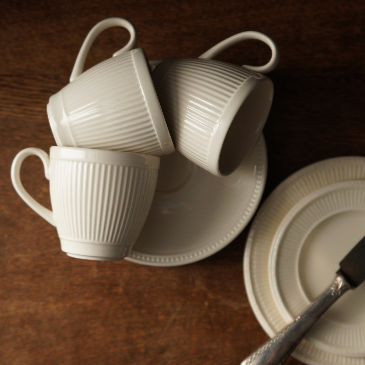 英國名瓷Wedgwood經典"Windsor"系列咖啡杯/茶杯組