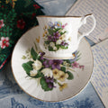 英國Royal Stafford"野花系列"細骨瓷茶杯組