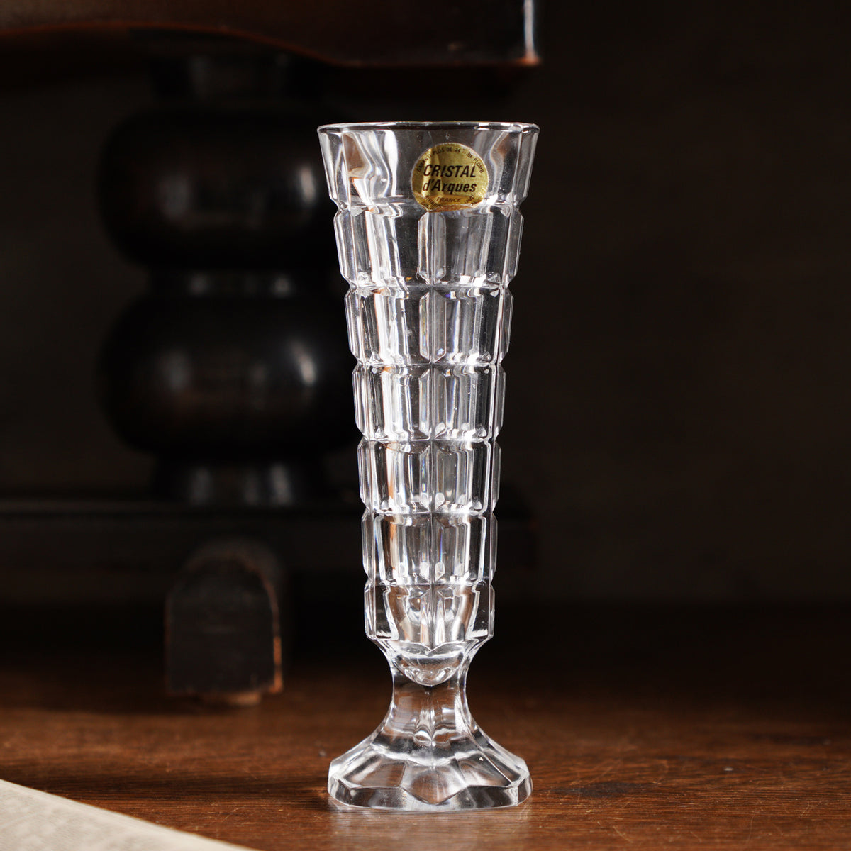 1998法國Cristal d'Arques "Soliflor"系列水晶花瓶
