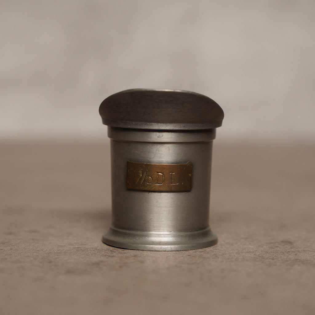 1960荷蘭Zijlstra錫製量杯2入組