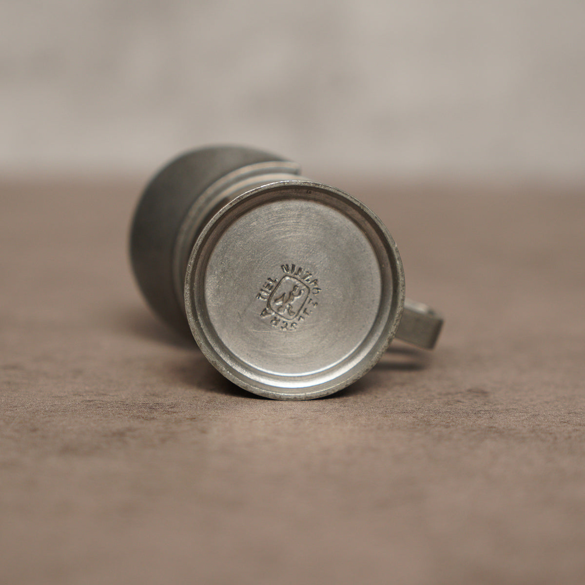 1960荷蘭Zijlstra錫製量杯2入組