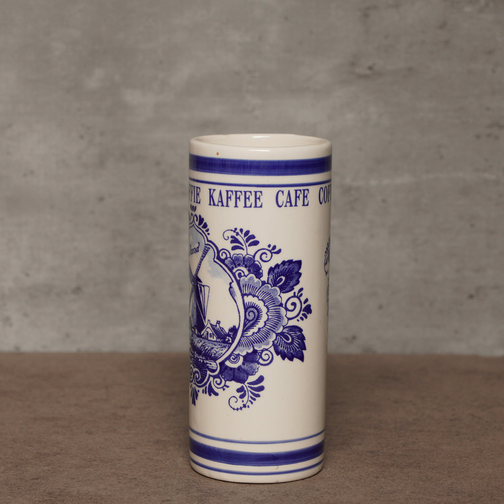 荷蘭AGRO Delft Blue風格風車咖啡罐