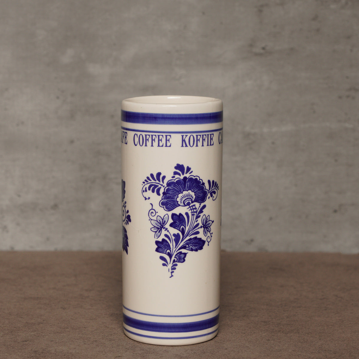 荷蘭AGRO Delft Blue風格風車咖啡罐