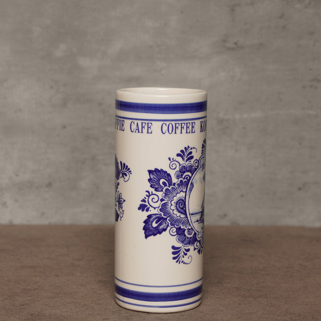 荷蘭AGRO Delft Blue風格風車咖啡罐