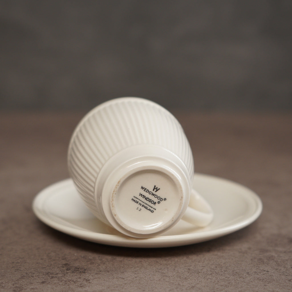 英國名瓷Wedgwood經典"Windsor"系列咖啡杯/茶杯組