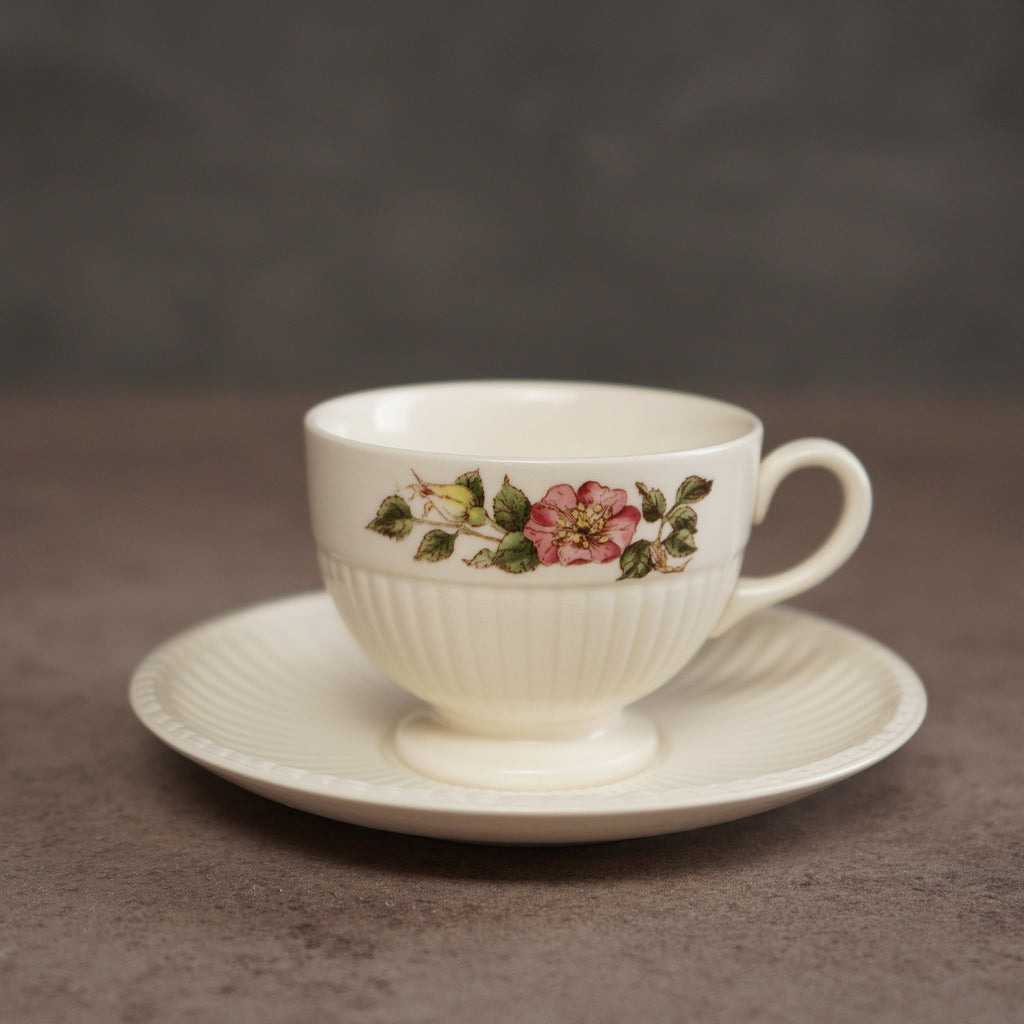 英國名瓷Wedgwood"荊棘薔薇"系列茶杯/咖啡杯組