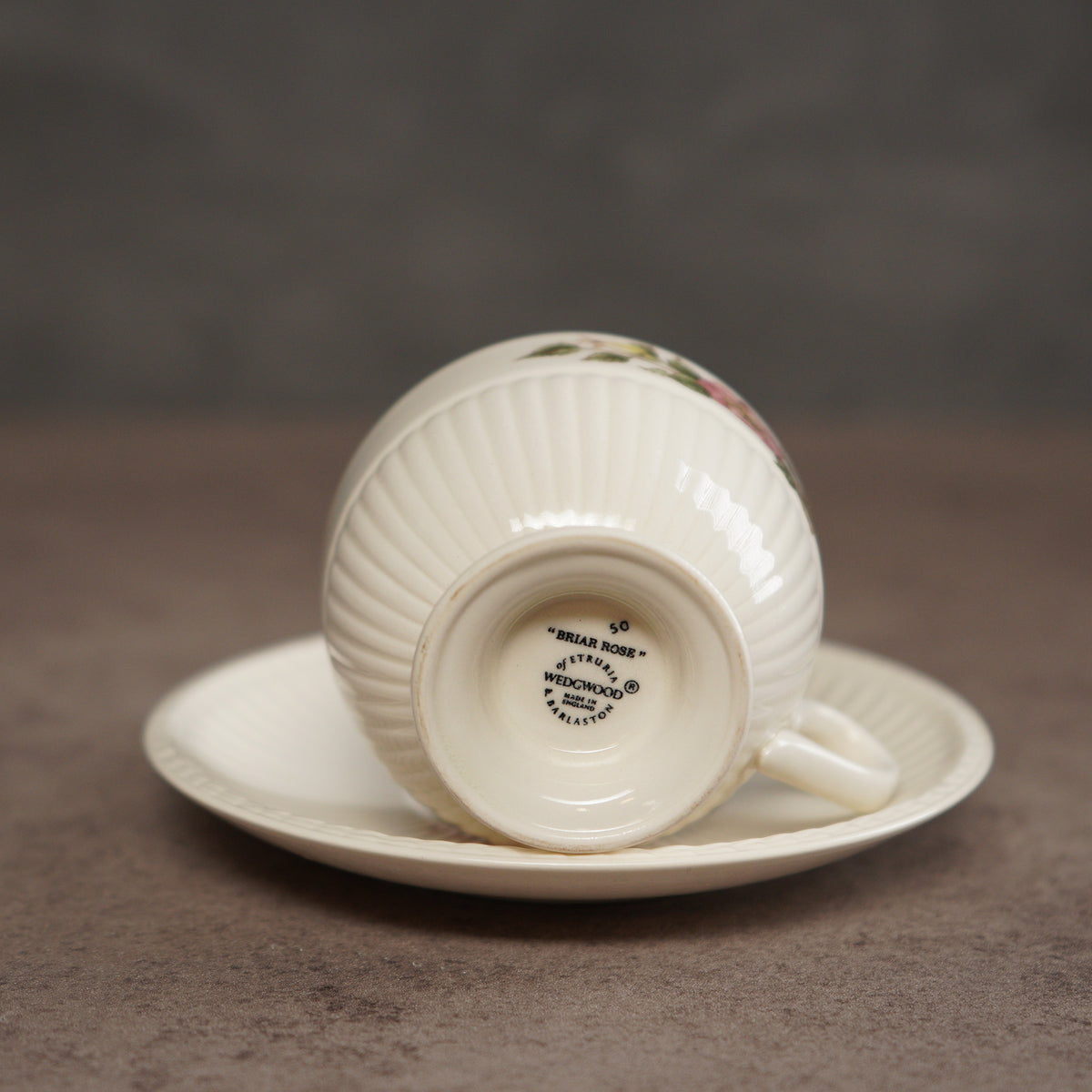 英國名瓷Wedgwood"荊棘薔薇"系列茶杯/咖啡杯組
