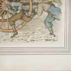 荷蘭著名藝術家Anton Pieck城市景象掛畫