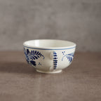 荷蘭Delft Blue風格手繪鬱金香雙人古董茶具組
