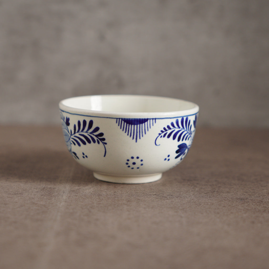 荷蘭Delft Blue風格手繪鬱金香雙人古董茶具組