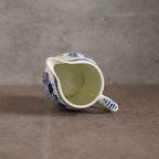 荷蘭Delft Blue風格手繪鬱金香雙人古董茶具組