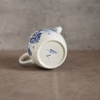 荷蘭Delft Blue風格手繪鬱金香雙人古董茶具組