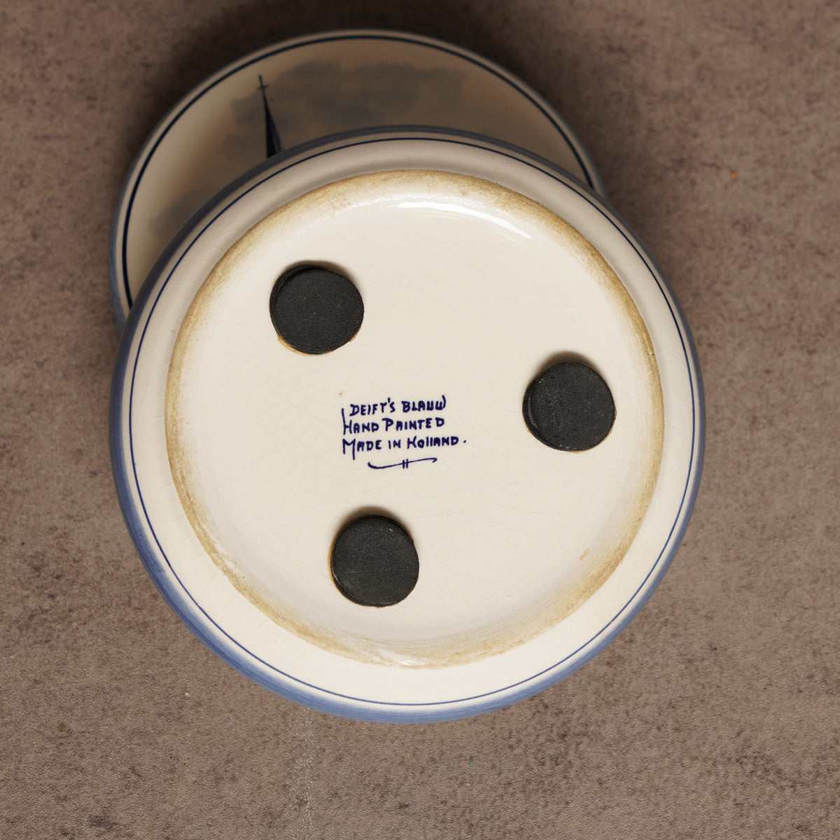 荷蘭Delft Blue風格歸正教教堂飾品盒