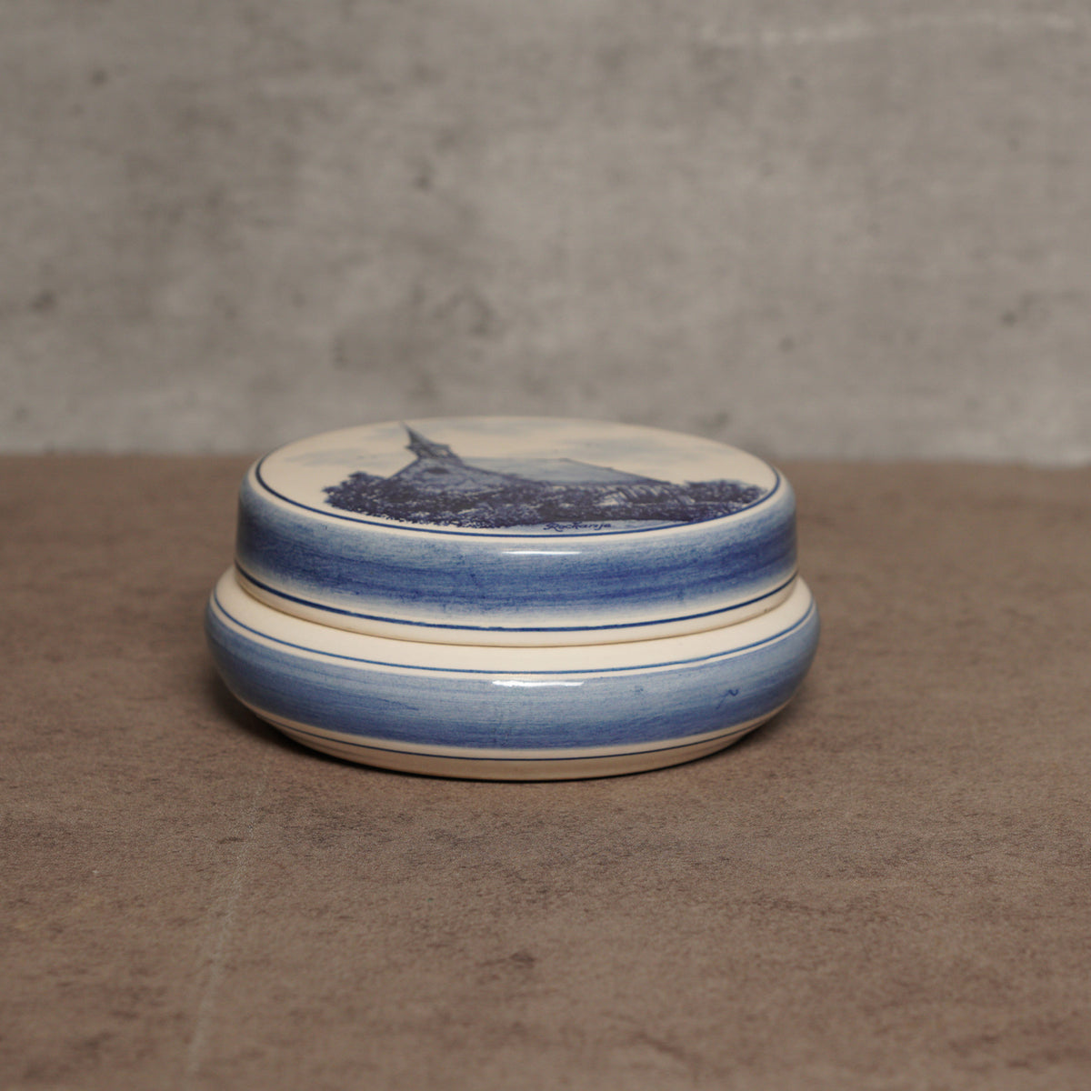荷蘭Delft Blue風格歸正教教堂飾品盒