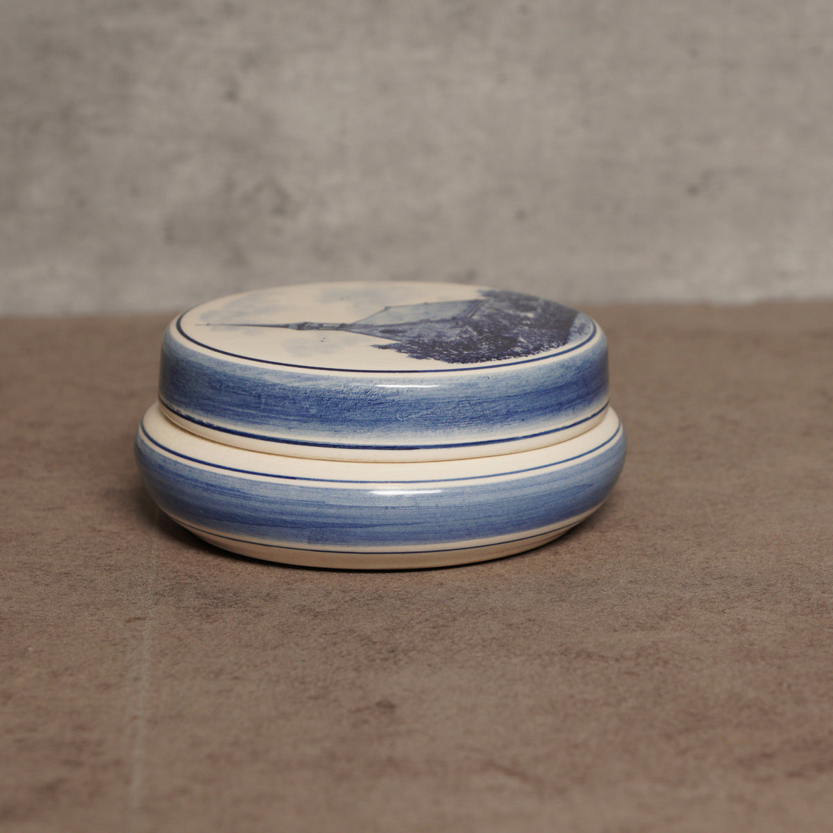 荷蘭Delft Blue風格歸正教教堂飾品盒