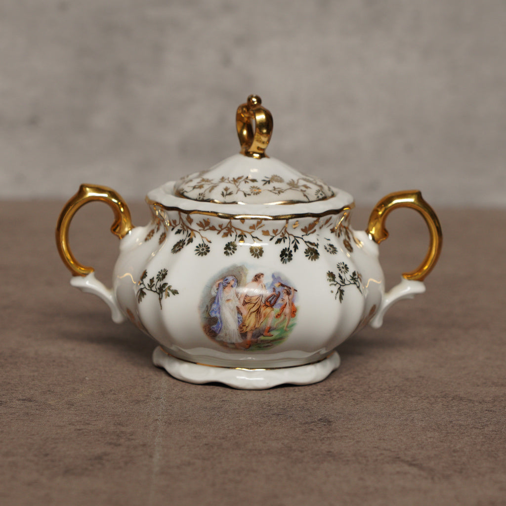 德國Bareuther神話系列金紋雙人茶具組