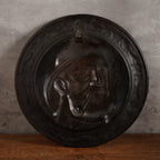 荷蘭民間英雄Dorus Rijkers青銅展示掛盤