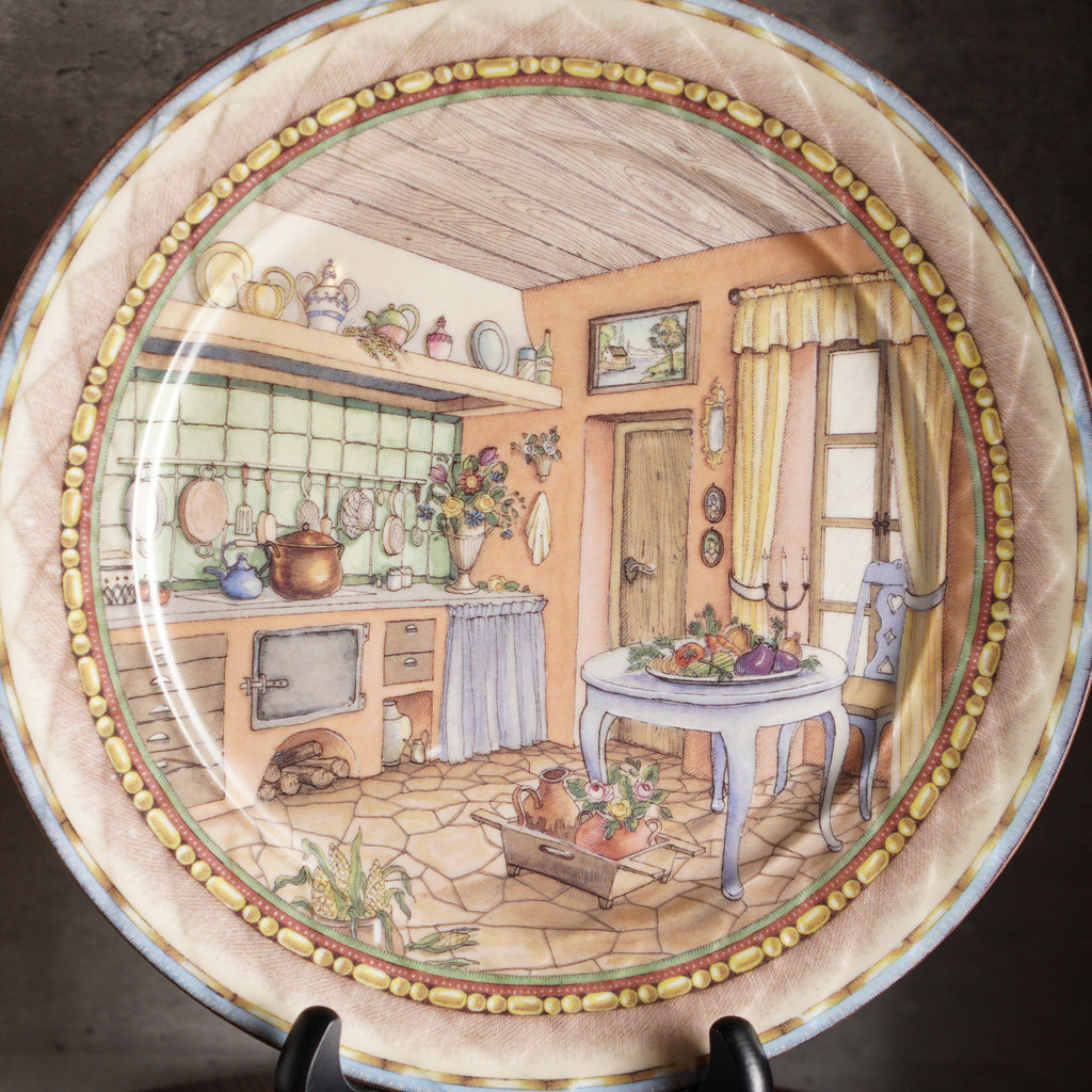 1980葡萄牙Porcelart"鄉村廚房"系列展示盤