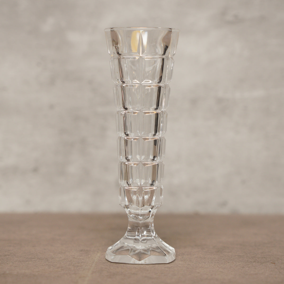 1998法國Cristal d'Arques "Soliflor"系列水晶花瓶