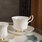 1960英國Royal Albert Val 'Dor系列骨瓷描金對杯組