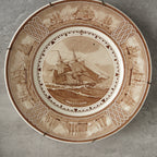 1950英國Wedgwood"美國帆船"系列展示盤