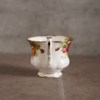 1960英國Royal Albert "鄉村玫瑰"22K金骨瓷杯組
