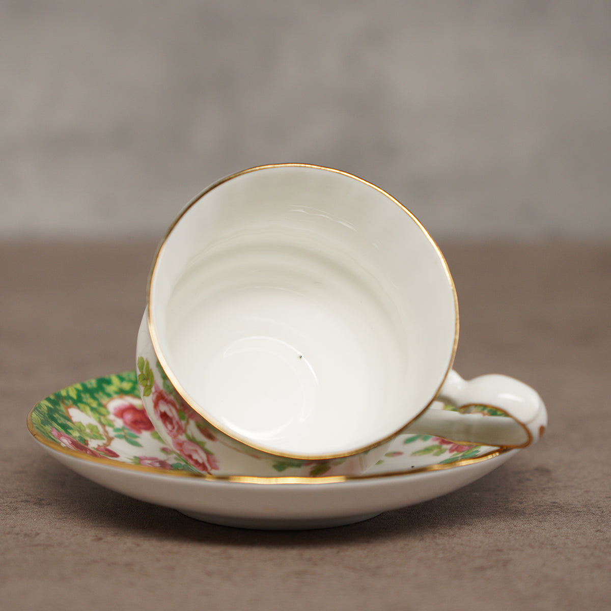 英國Royal Stafford"老英國花園"系列骨瓷茶杯組