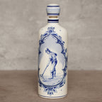 荷蘭Delft Blue風格"道路建設"琴酒瓶