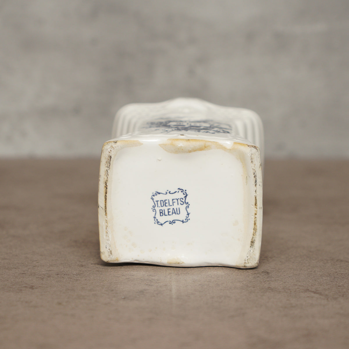 荷蘭Delft Blue風格浮雕百年調味料罐3件組