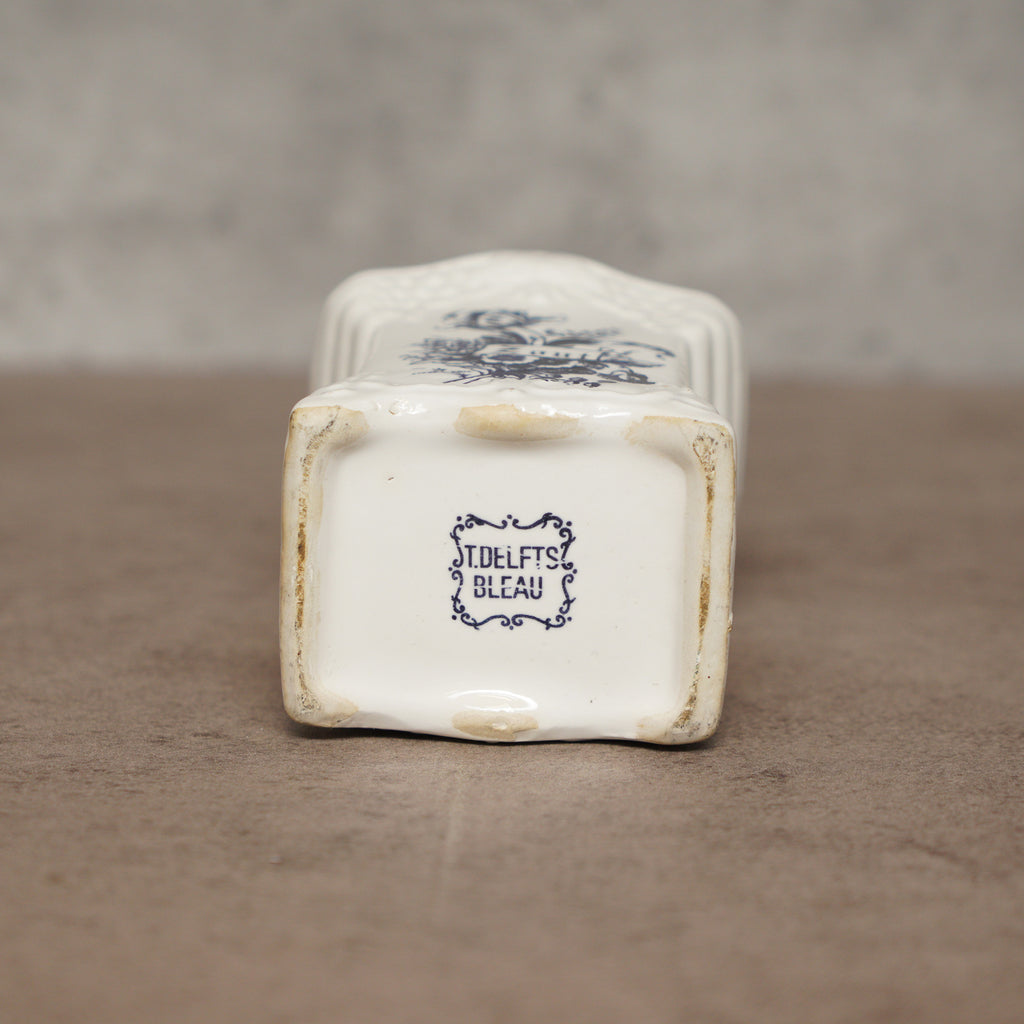荷蘭Delft Blue風格浮雕百年調味料罐3件組