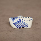 荷蘭Delft Blue風格手繪木鞋造型菸灰缸