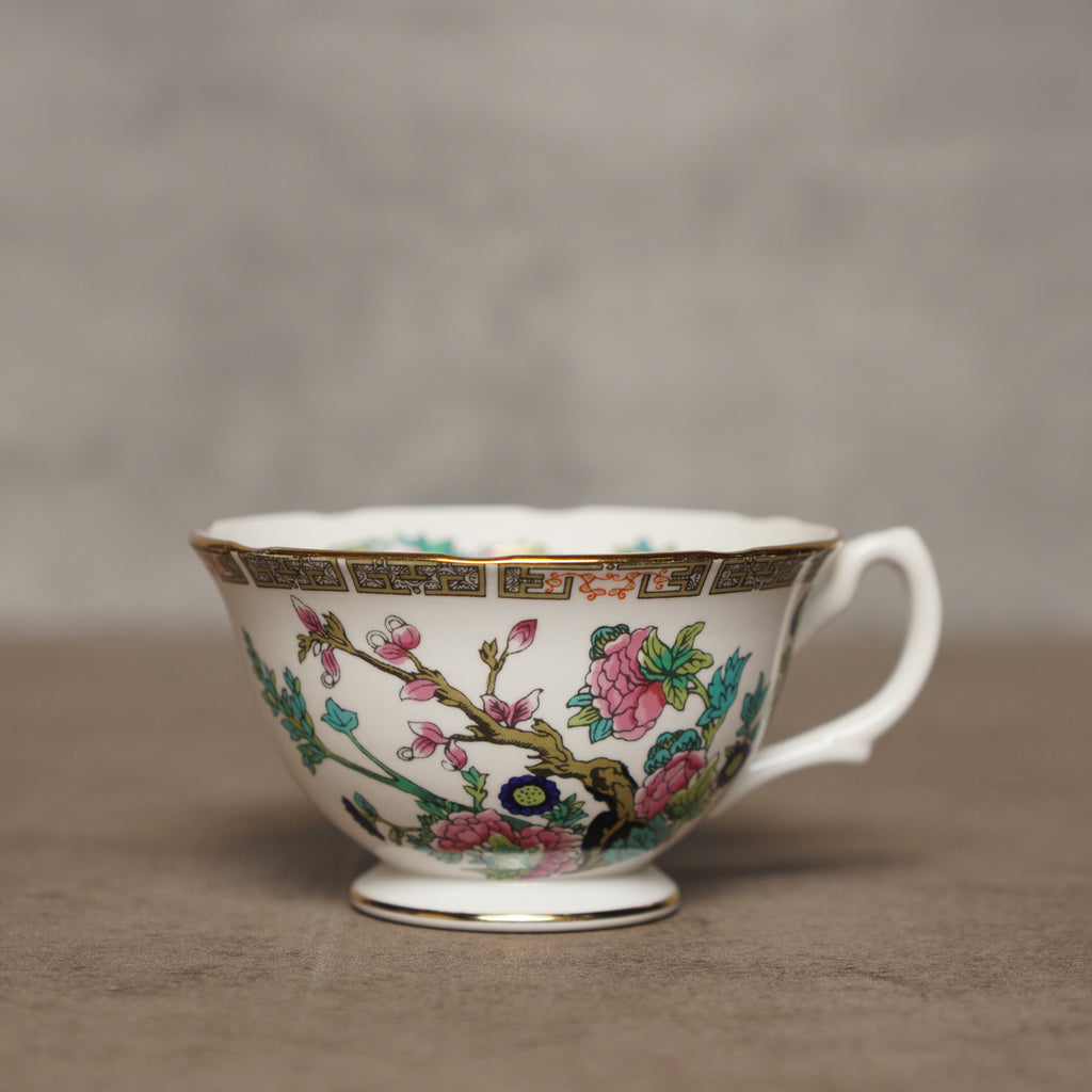 1957英國Royal Grafton"印度之樹"細骨瓷杯組