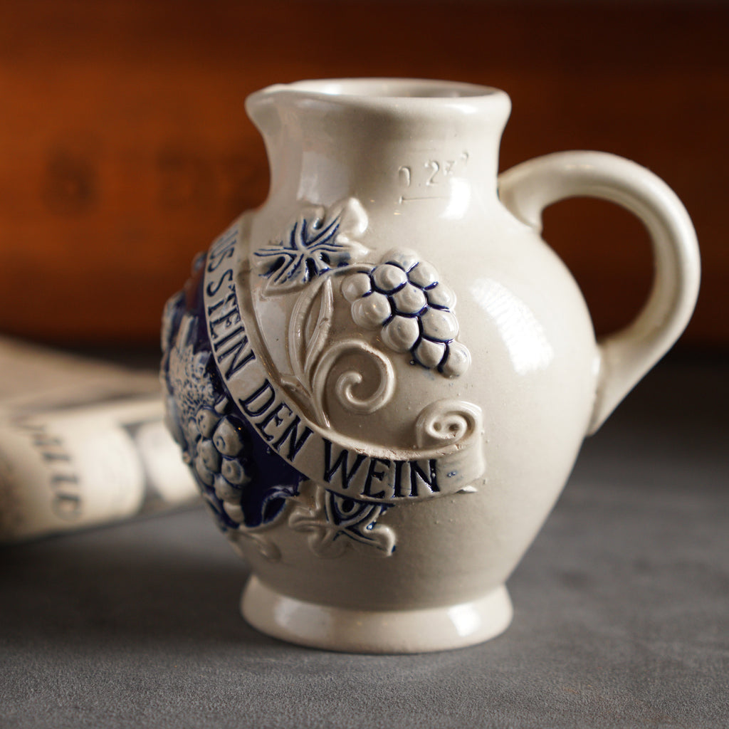 1940德國Wick Werke浮雕葡萄酒壺