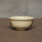英國New Hall Pottery"天堂鳥"古董杯組