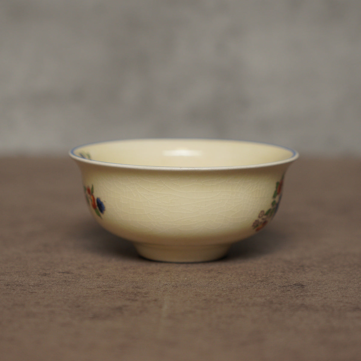 英國New Hall Pottery"天堂鳥"古董杯組