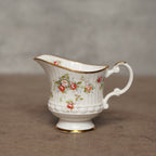 1960英國Elizabethan小玫瑰細骨瓷奶壺套組