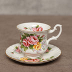 英國Royal Albert "夏日時光"系列22k金骨瓷杯組