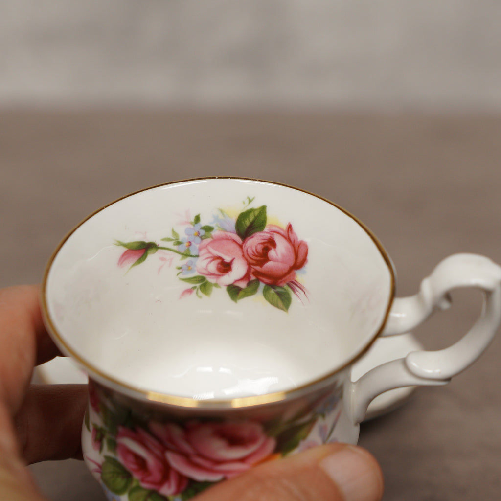 英國Royal Albert "夏日時光"系列22k金骨瓷杯組