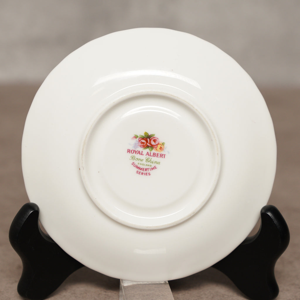 英國Royal Albert "夏日時光"系列22k金骨瓷杯組